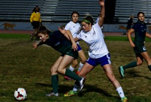 The Tigers' Chloe Chedester second half goal for the Tigers gave Lemoore a 2-1 lead early in the second half.